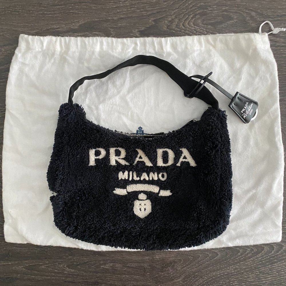 AUTHENTIC PRADA RE EDITION 2000 TERRY MINI BAG